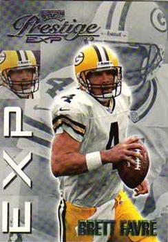 Brett Favre Green Bay Packers 1999 Playoff Prestige EXP NFL #EX153